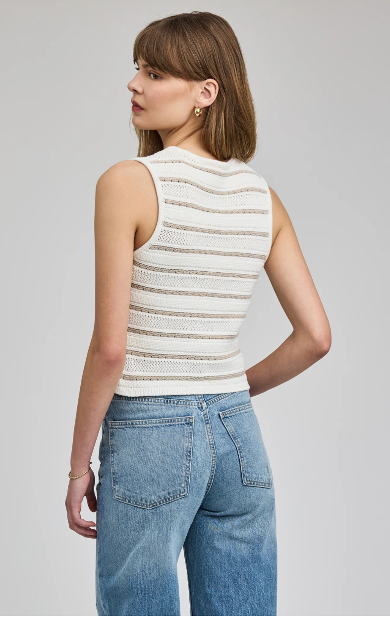BEECHWOOD STRIPE MARIANA VEST
