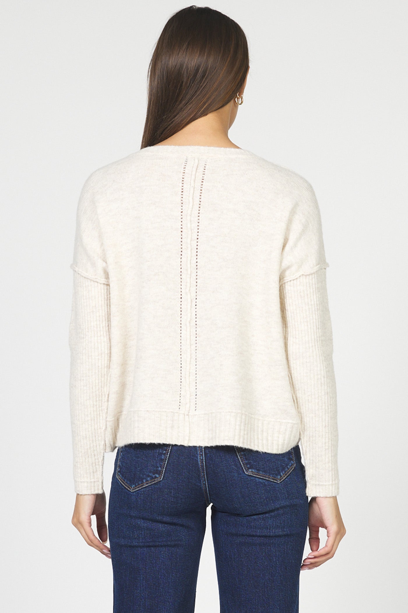 PEARL CREAM AYAT SWEATER