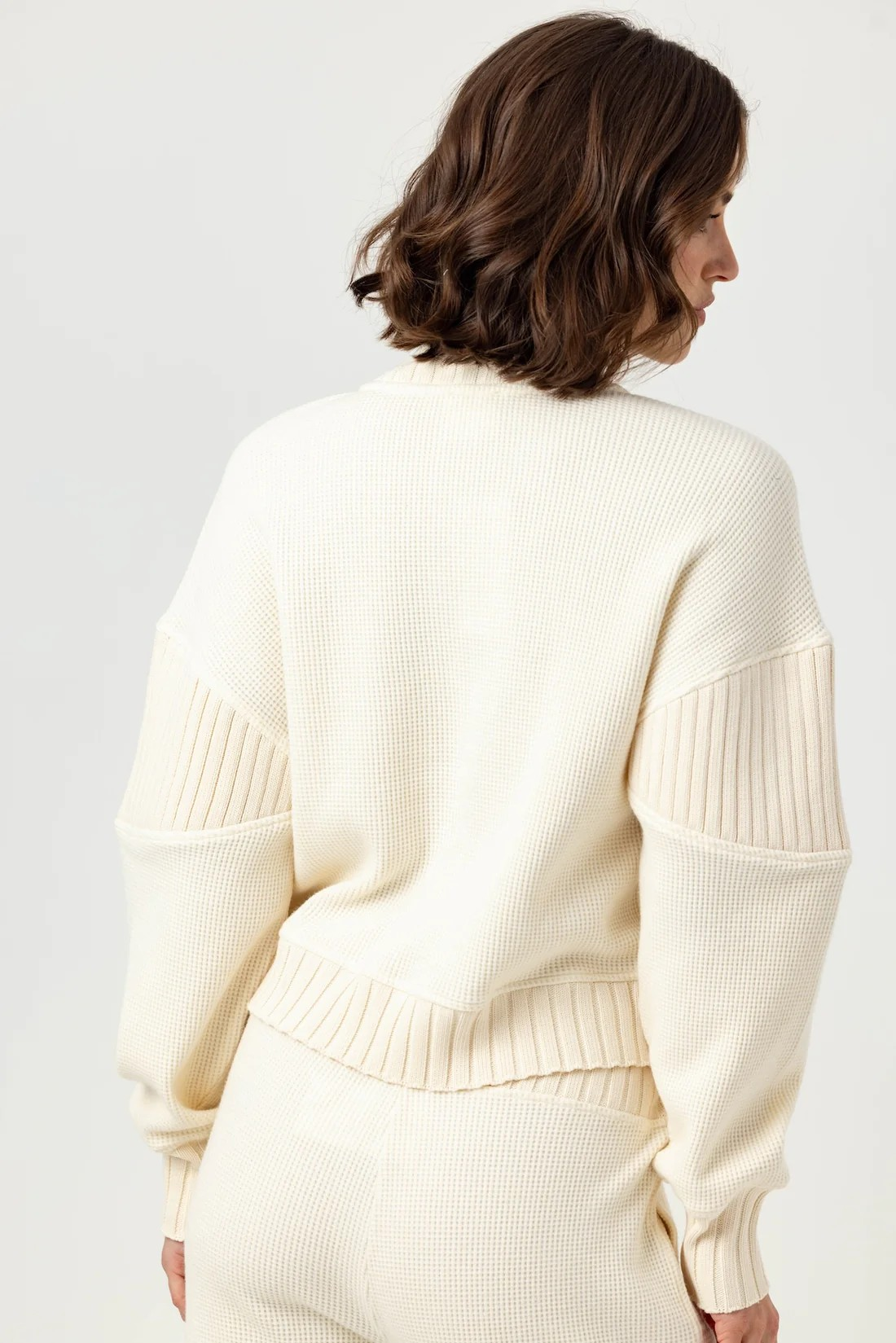 WINTER WHITE SENETTE PULLOVER