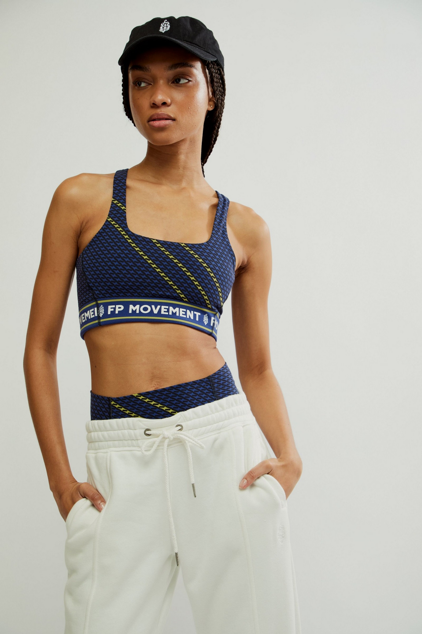 FREE PEOPLE LOGO NEVER BETTER SQ NECK