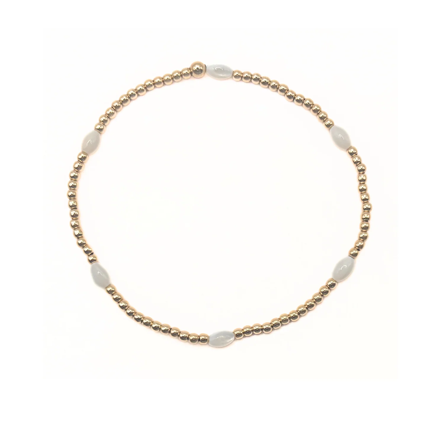 ERIN GRAY ASPEN BRACELET - WHITE OPAL