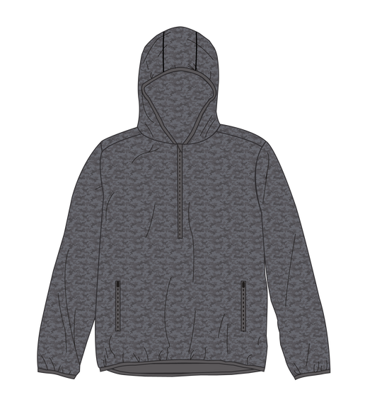 GENTEAL CAMO CAPETOWN PERFORMANCE HALF-ZIP SHELL