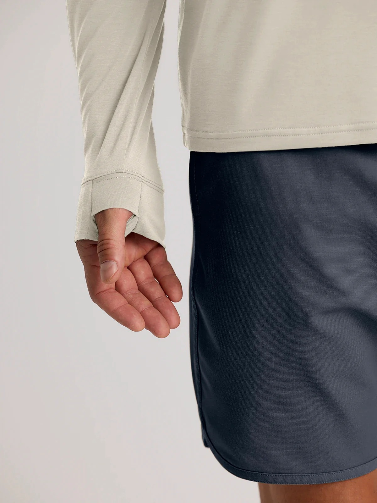MEN'S HEATHER BIRCH ELEVATE LIGHTWEIGHT HOODIE
