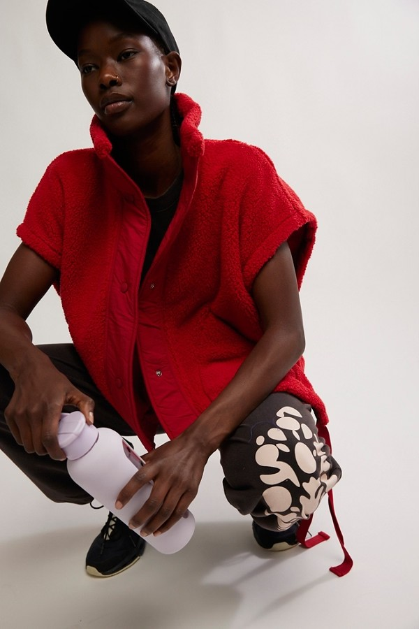 CRANBERRY SCOUT IT OUT FLEECE VEST