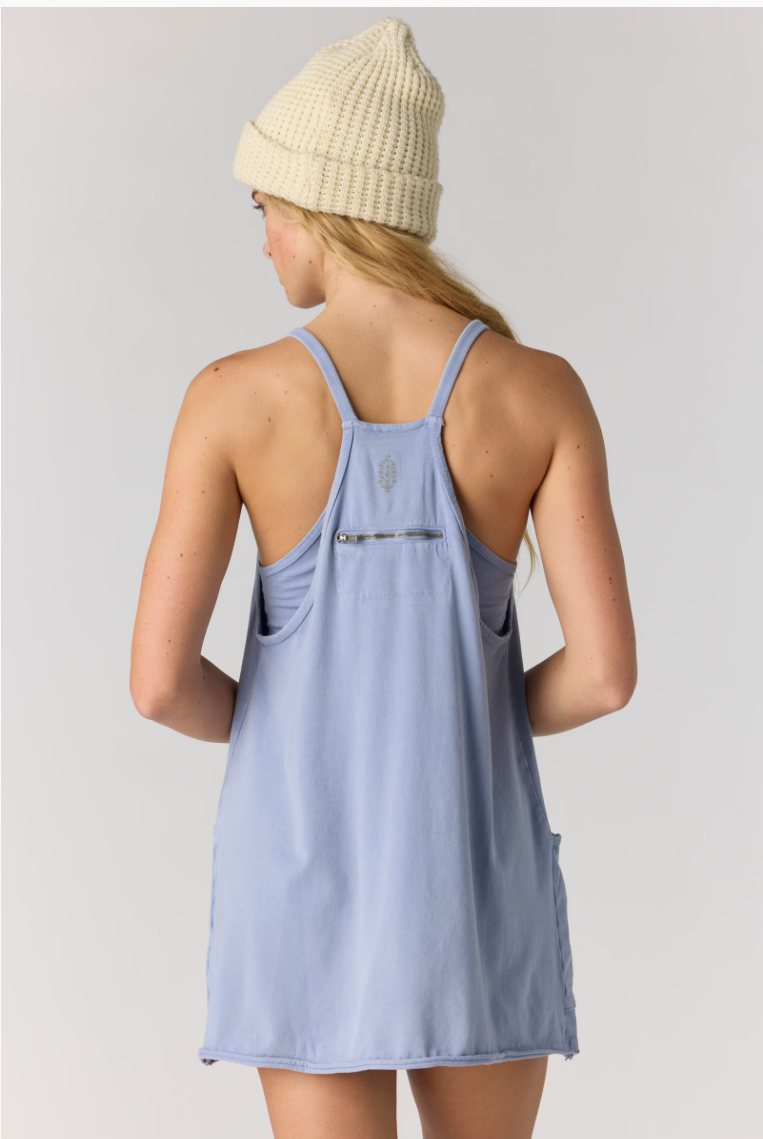 BLUE ASH HOT SHOT MINI DRESS