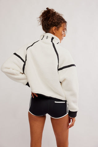 WHITE COMBO MOUNTAIN HIGH 1/2 ZIP