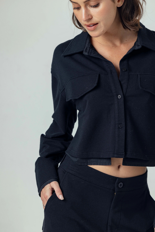 BLACK CLARKE SHIRT