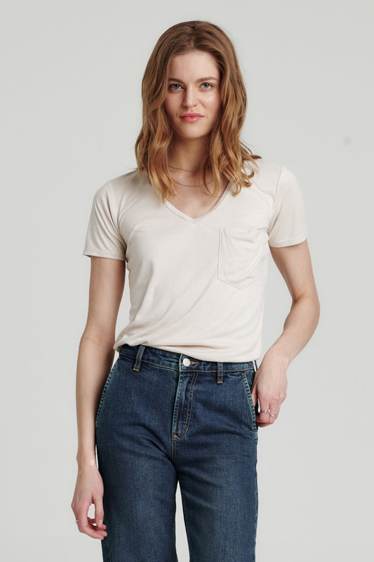 PHOENIX POCKET SUEDE TEE