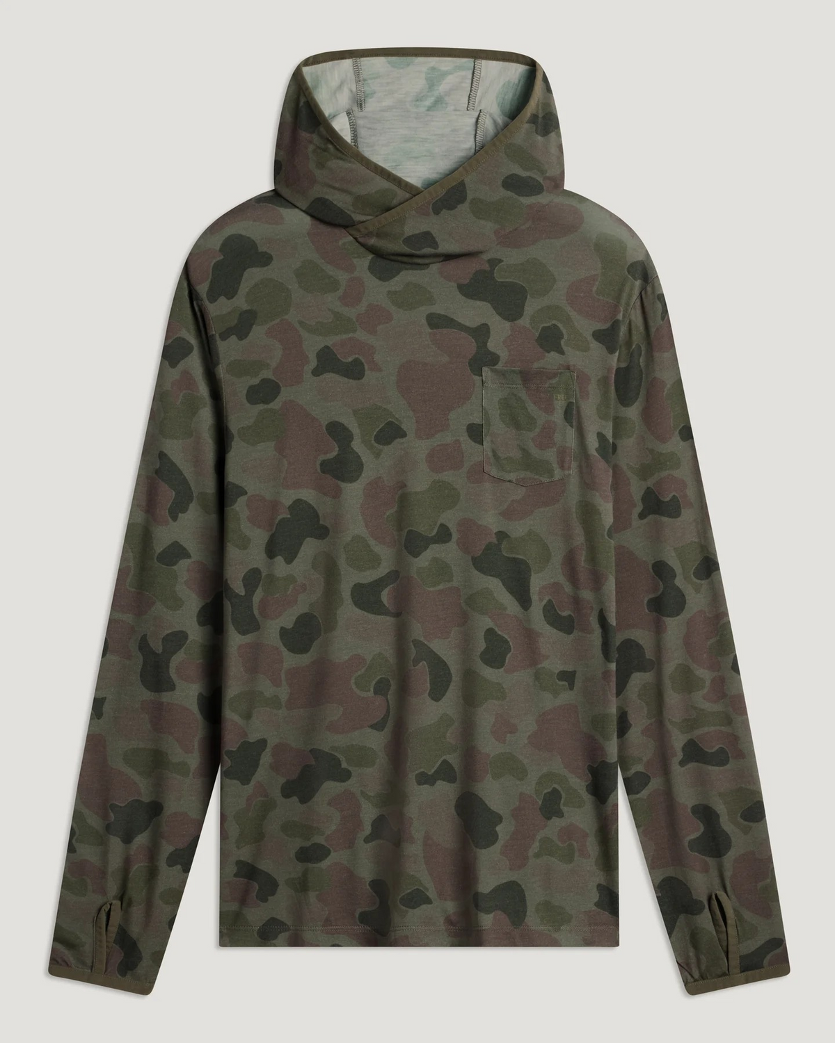 VINTAGE OIL CAMO BAMBOO LIGHTWEIGHT HOODIE