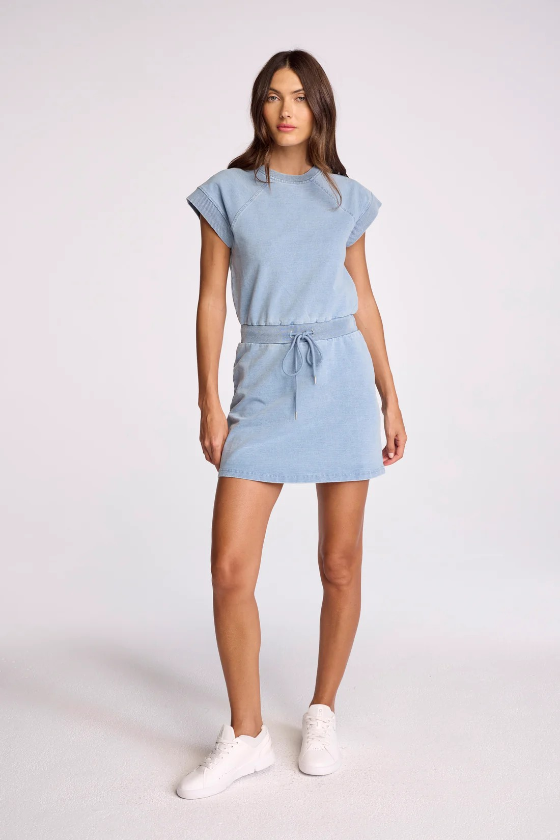 SUNDAYS LIGHT WASH DENIM APOLLO DRESS
