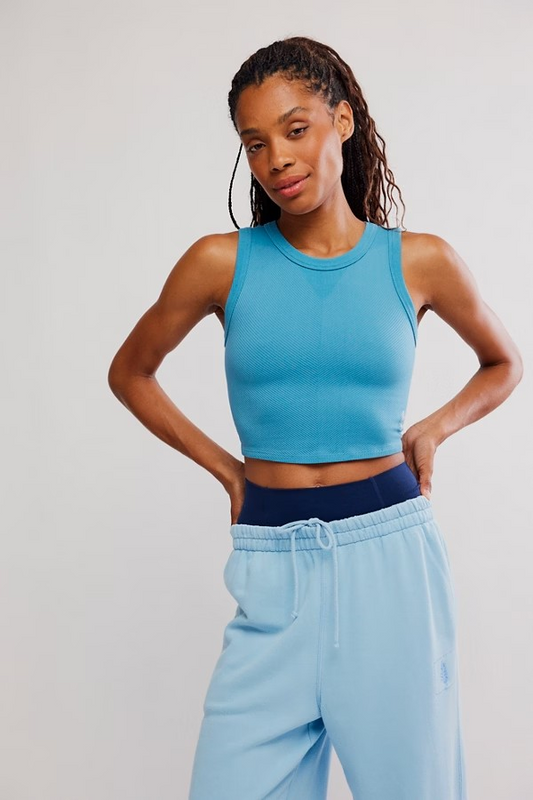 CELESTIAL BLUE FREE THROW TANK