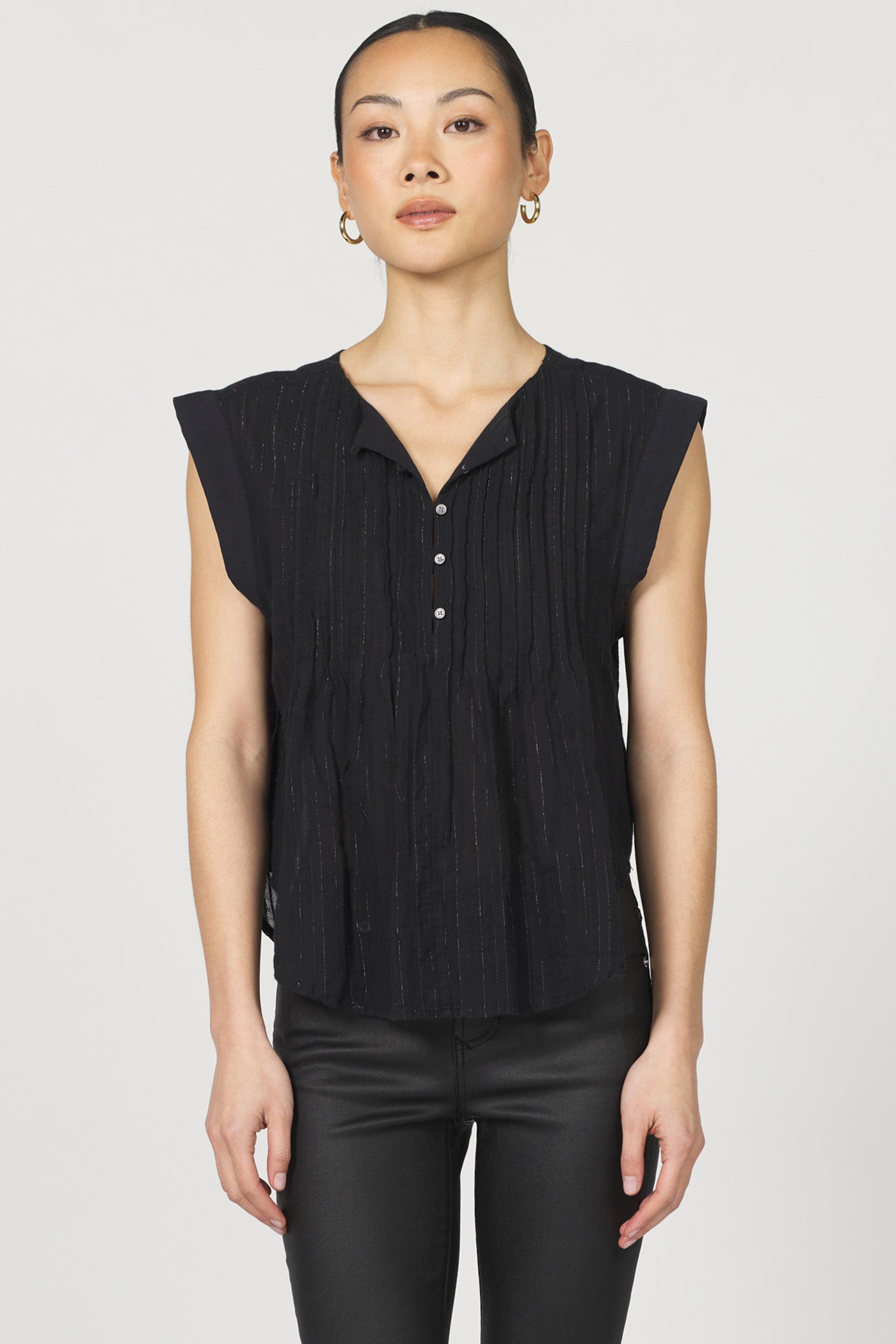 BLACK MARFA TOP