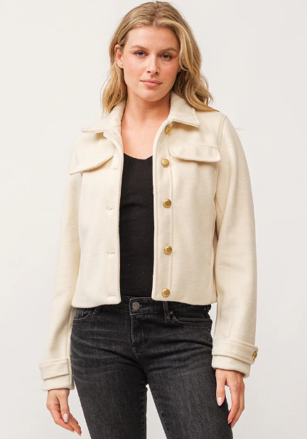 DEAR JOHN ANTIQUE WHITE KATRIN JACKET