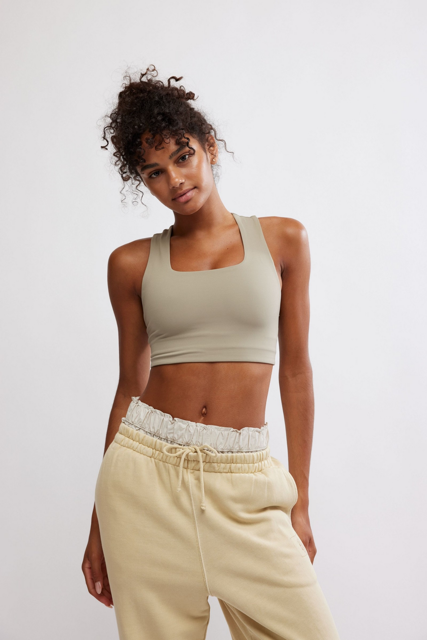 FREE PEOPLE STONE SAGE WIN WIN SPORTS BRA