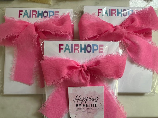 FAIRHOPE PINK NOTEPAD