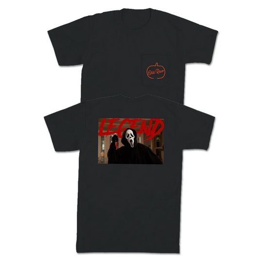 OLD ROW THE GHOSTFACE SPOOKY LEGEND POCKET TEE