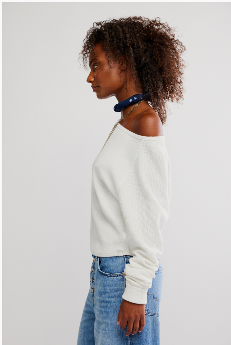 CLEAN IVORY JESS LONG SLEEVE