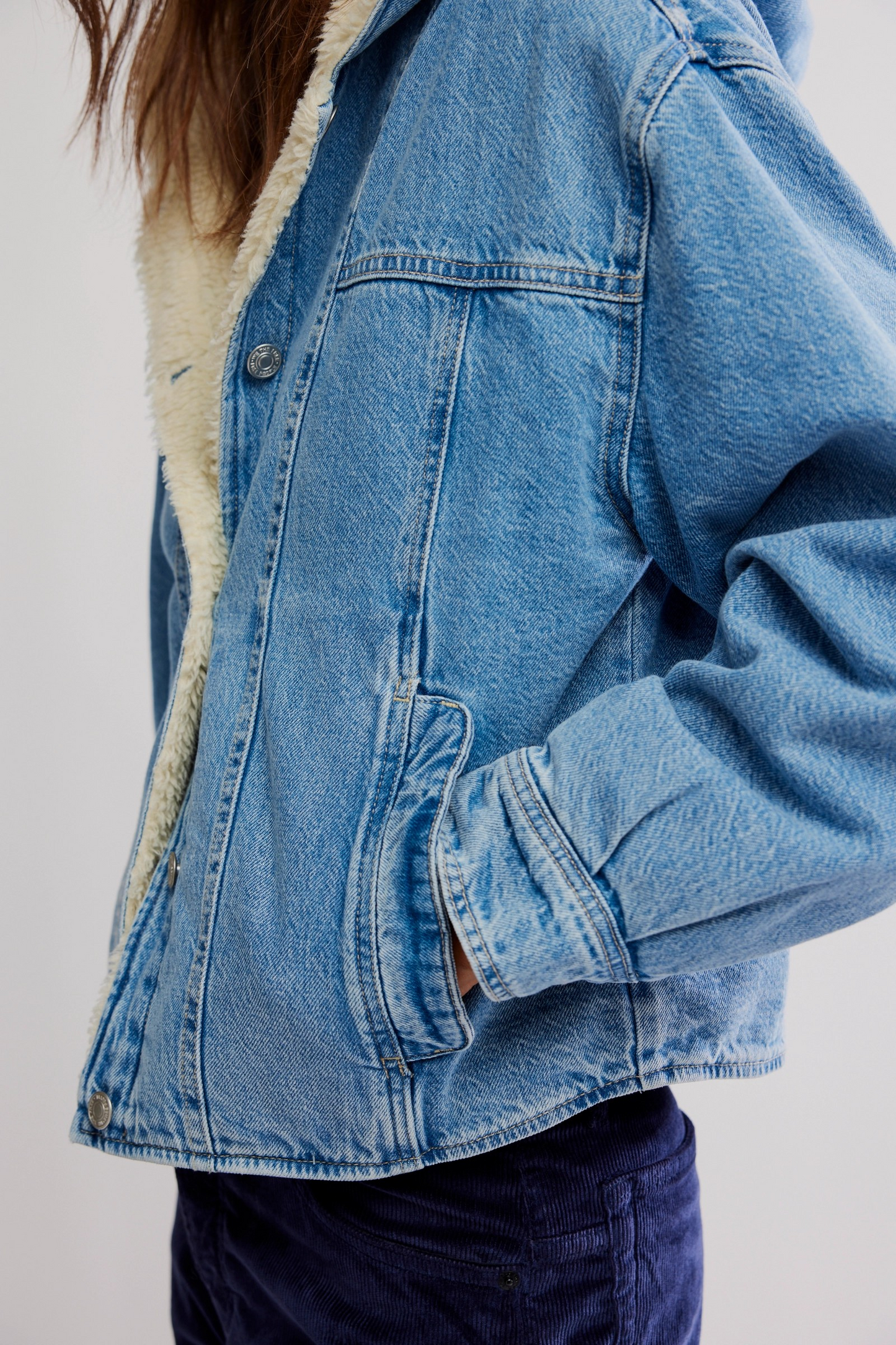 ASHER COZY DENIM JACKET