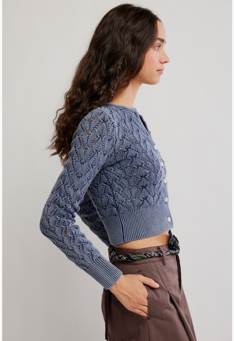 PRETTY IN POINTELLE CARDIGAN