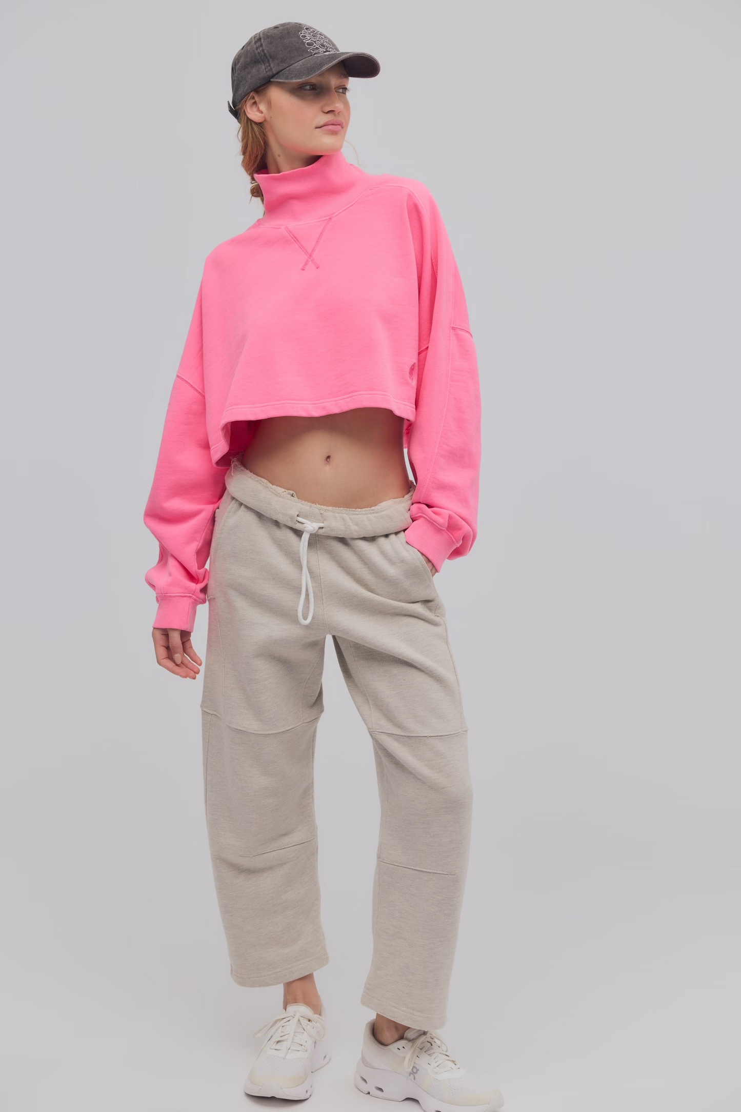 HOT PINK PICK UP GAME PULLOVER
