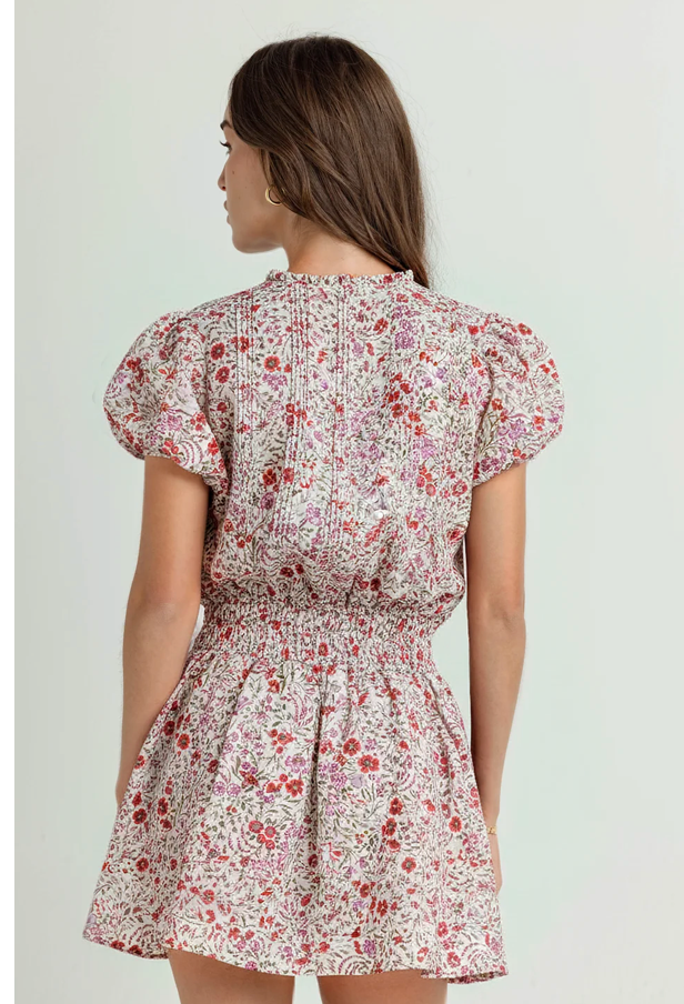 DAMSON GARDEN POPPY DRESS