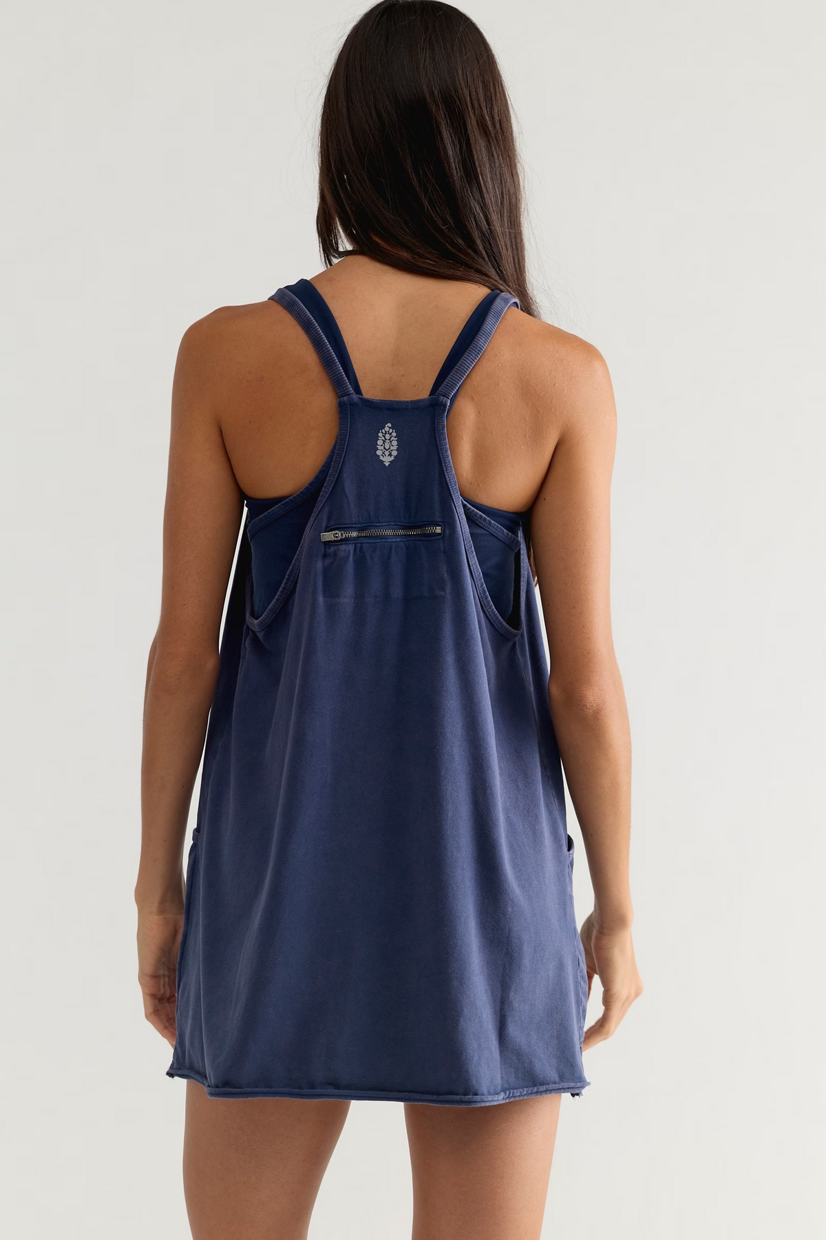 NAVY HOT SHOT MINI DRESS