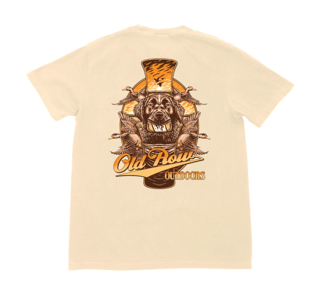 OLD ROW ON THE HUNT POCKET TEE