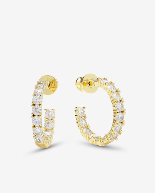 HEIRESS HOOPS .75"