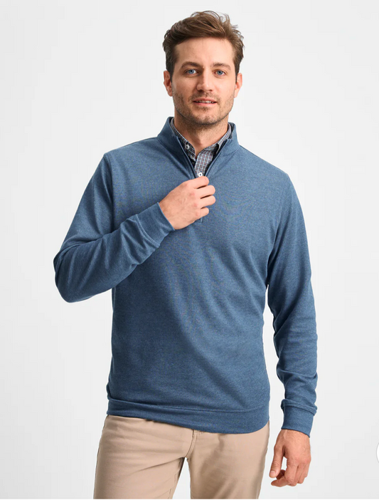 HELIOS COTTON/MODAL QUARTER-ZIP