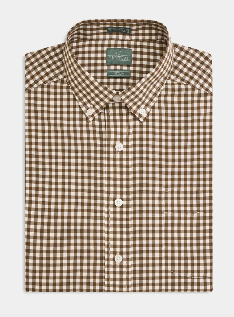 MOCHA HOLDEN PERFORMANCE SPORT SHIRT