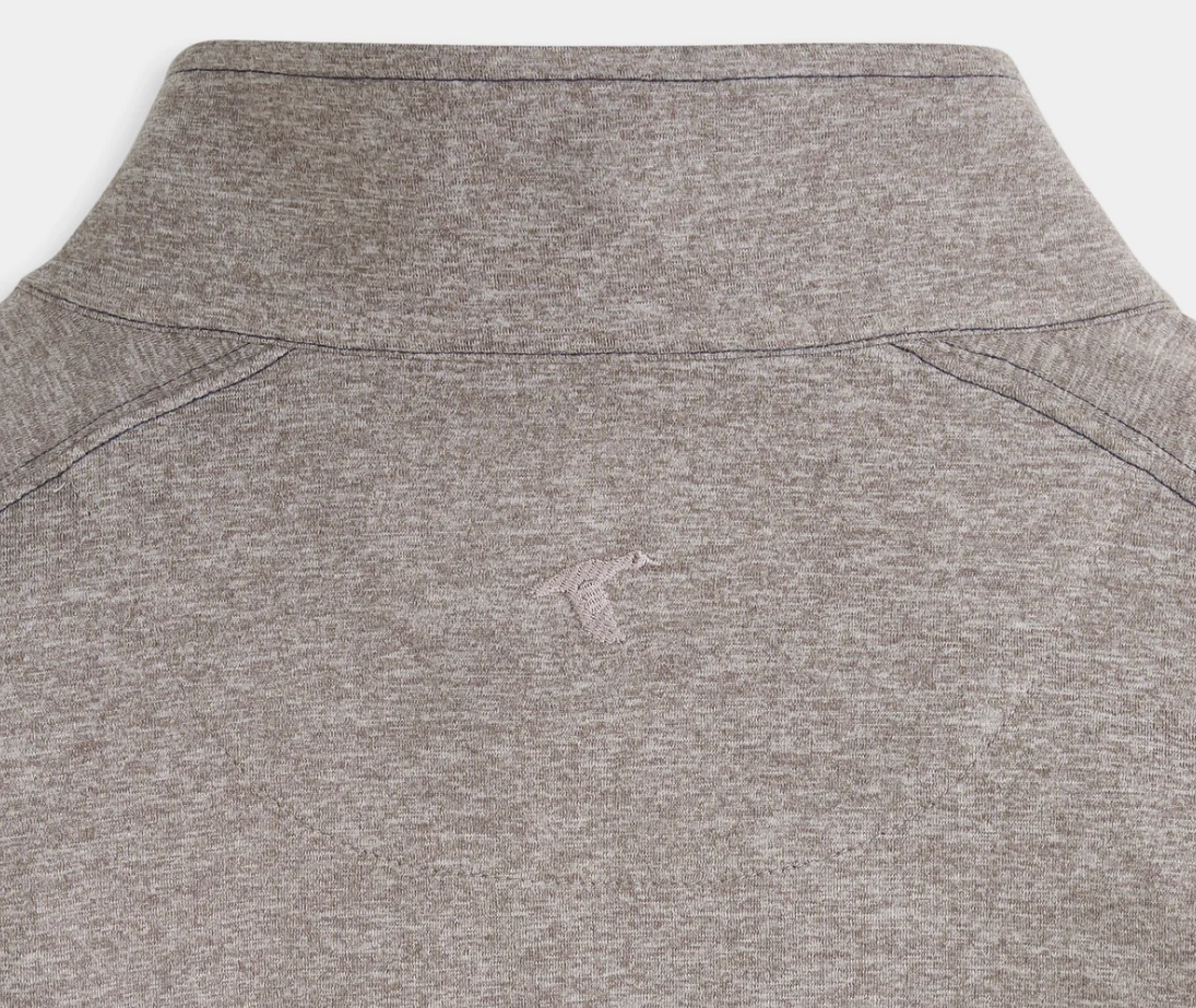 GENTEAL GRAY WANDER QUARTER ZIP