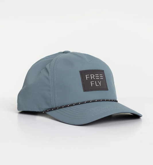 FREE FLY STONE BLUE WAVE 5-PANEL HAT