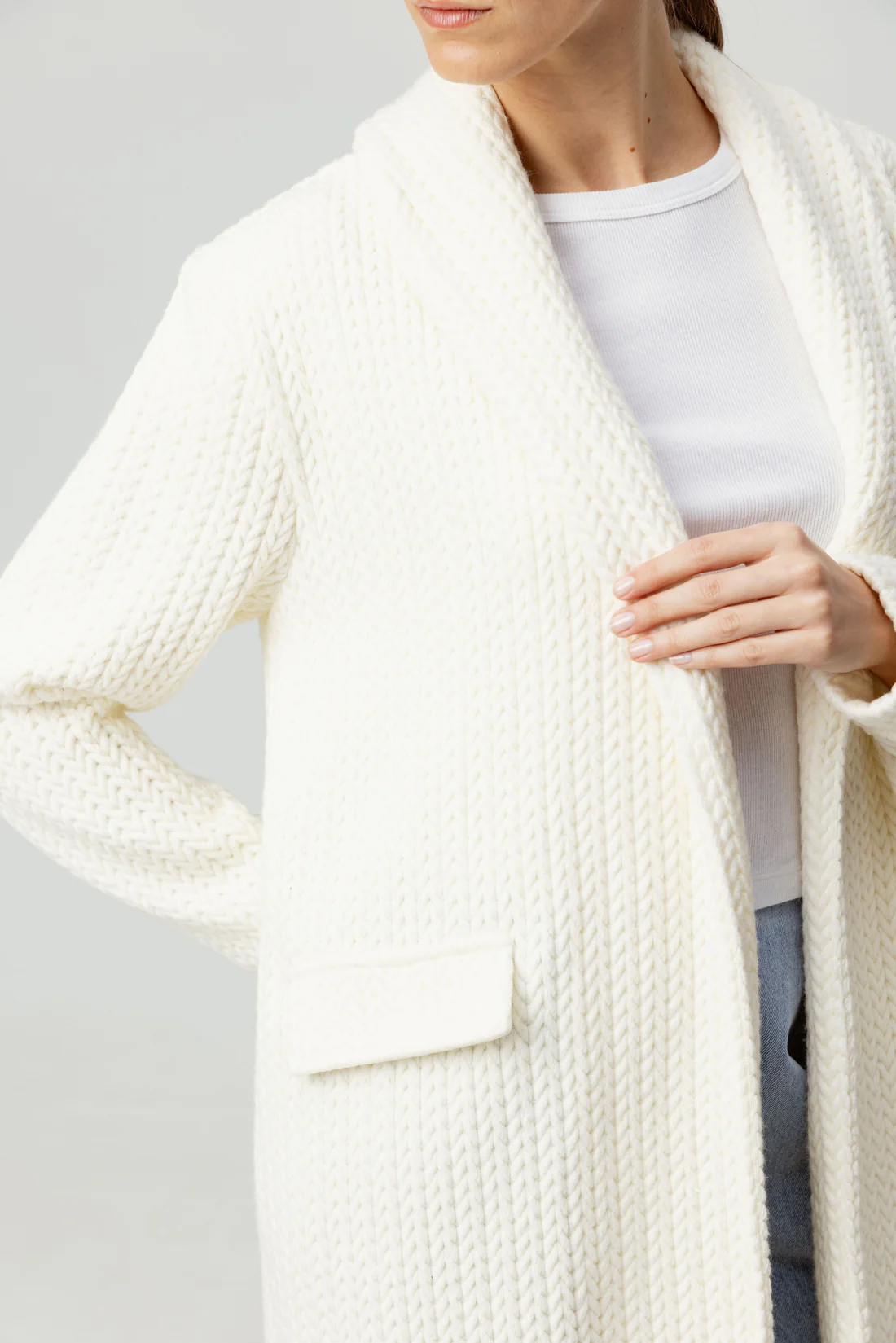 SUNDAYS IVORY ELLE COAT