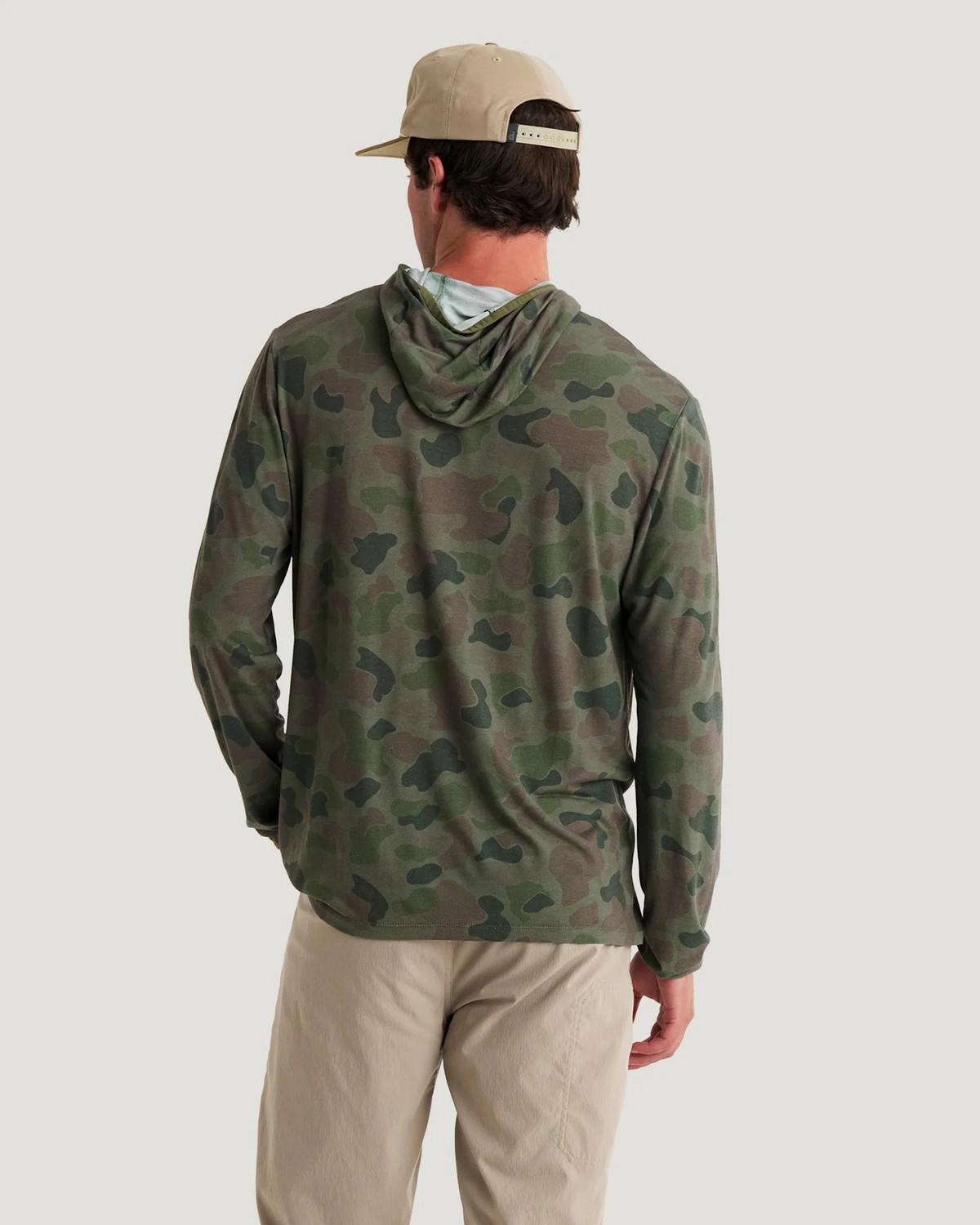 VINTAGE OIL CAMO BAMBOO LIGHTWEIGHT HOODIE