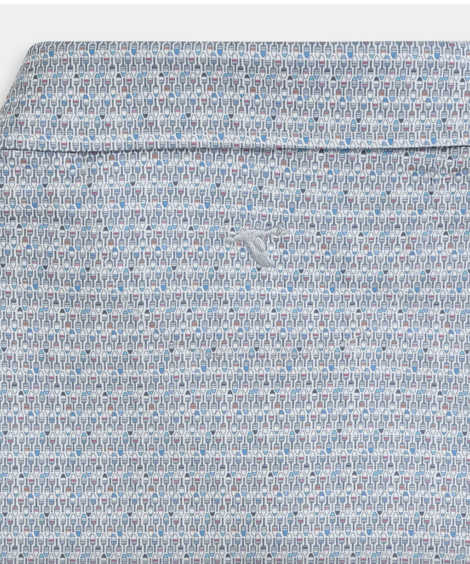 NAUTICAL BLUE HARBOR BUOY PERFORMANCE POLO