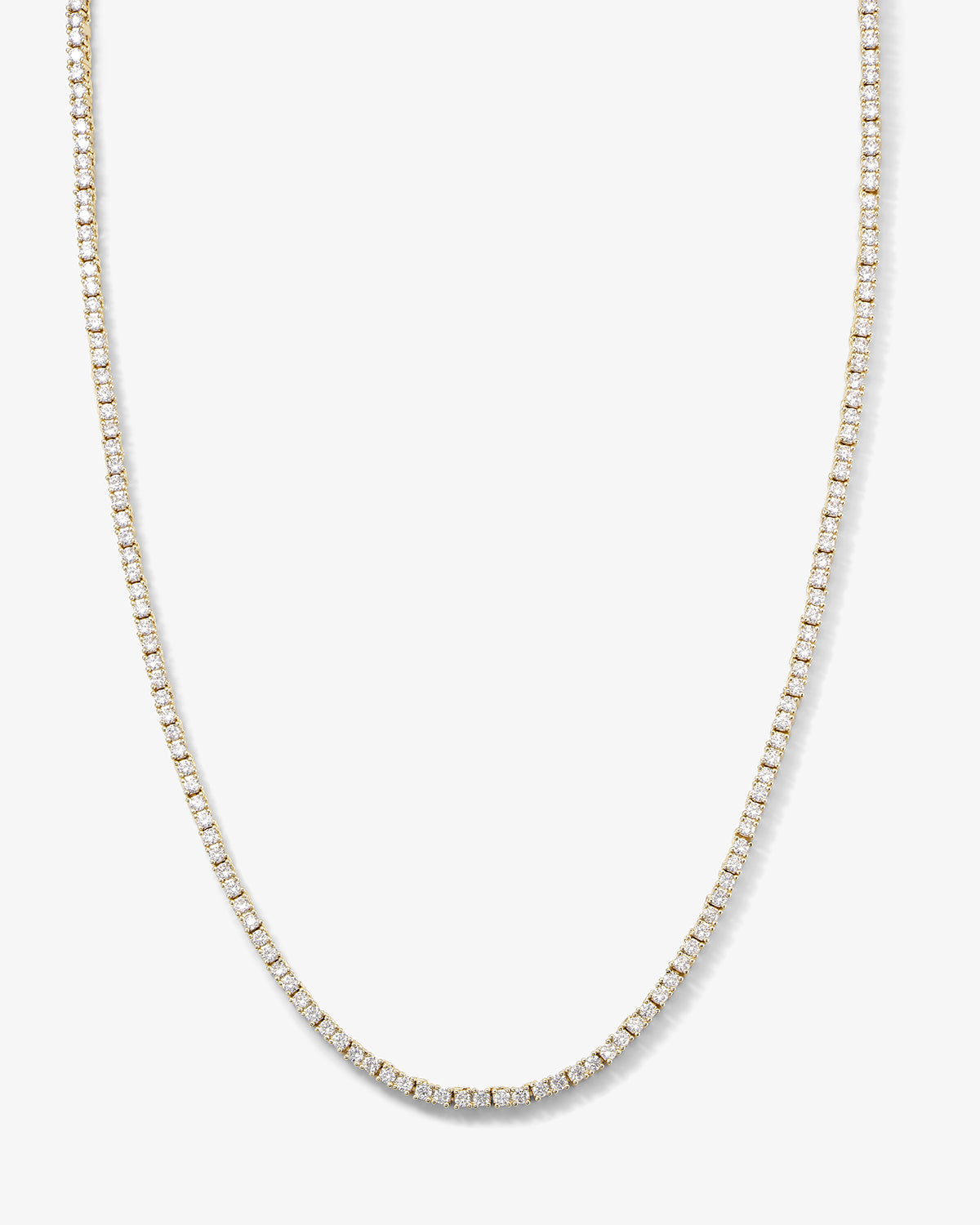 MELINDA MARIA BABY HEIRESS TENNIS NECKLACE