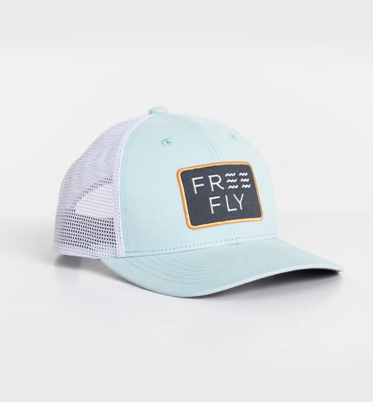 FREE FLY SEA MIST WAVE TRUCKER HAT