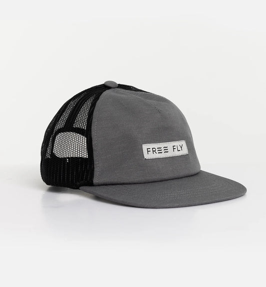 FREE FLY SMOKE REVERB PACKABLE TRUCKER HAT