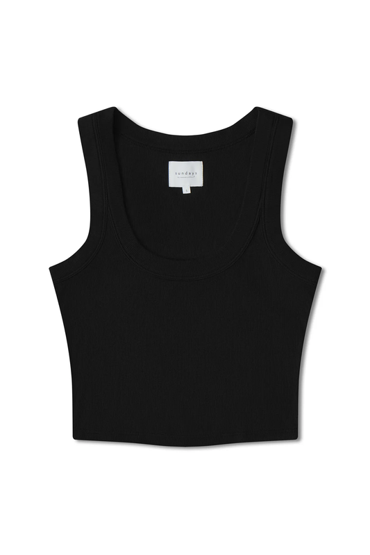 SUNDAYS BLACK NAZ TANK