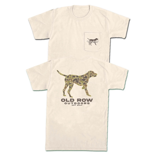 OUTDOORS POINTER CAMO POCKET TEE