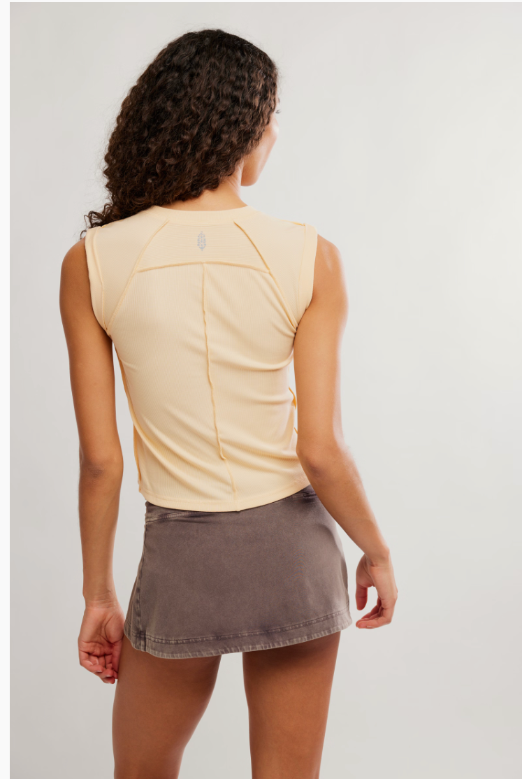 FREE PEOPLE LOVE MY TWIST MUSCLE TANK