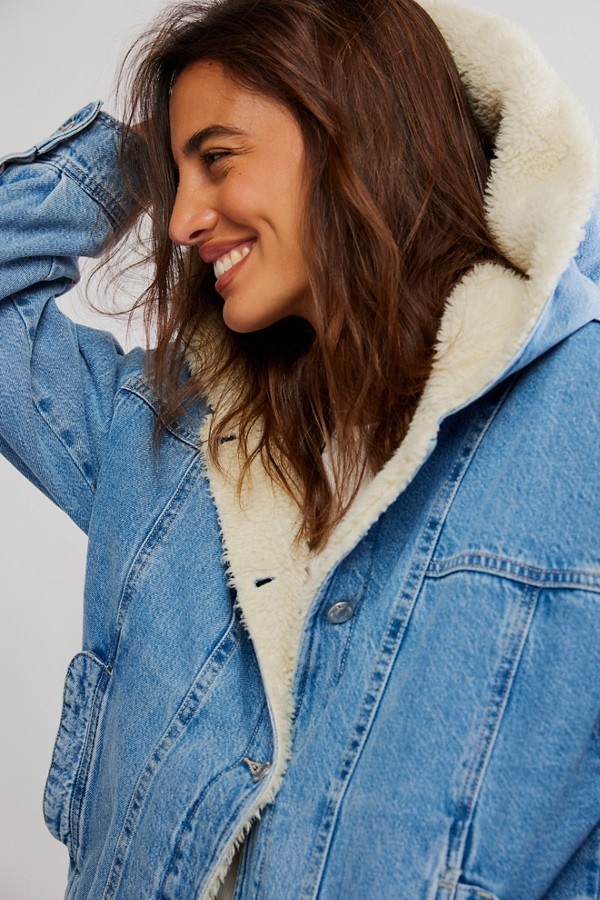 ASHER COZY DENIM JACKET