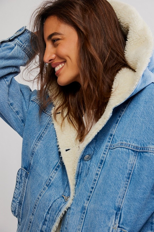 ASHER COZY DENIM JACKET