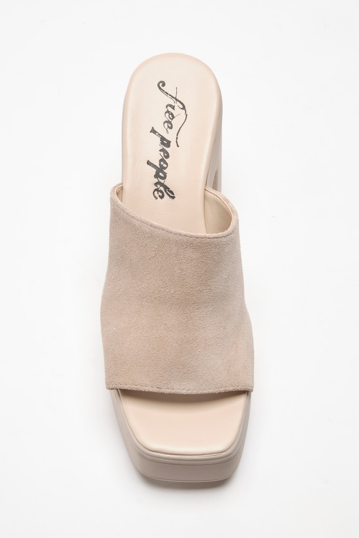 DIAMOND SUEDE ZOE PLATFORM HEELS