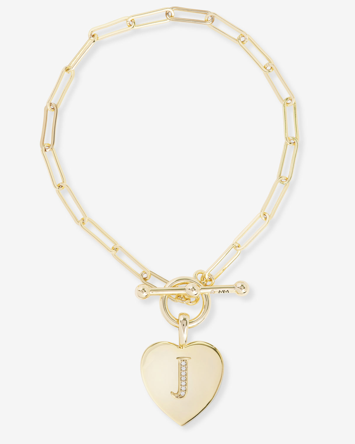 MELINDA MARIA LOVE LETTER CHARM BRACELET
