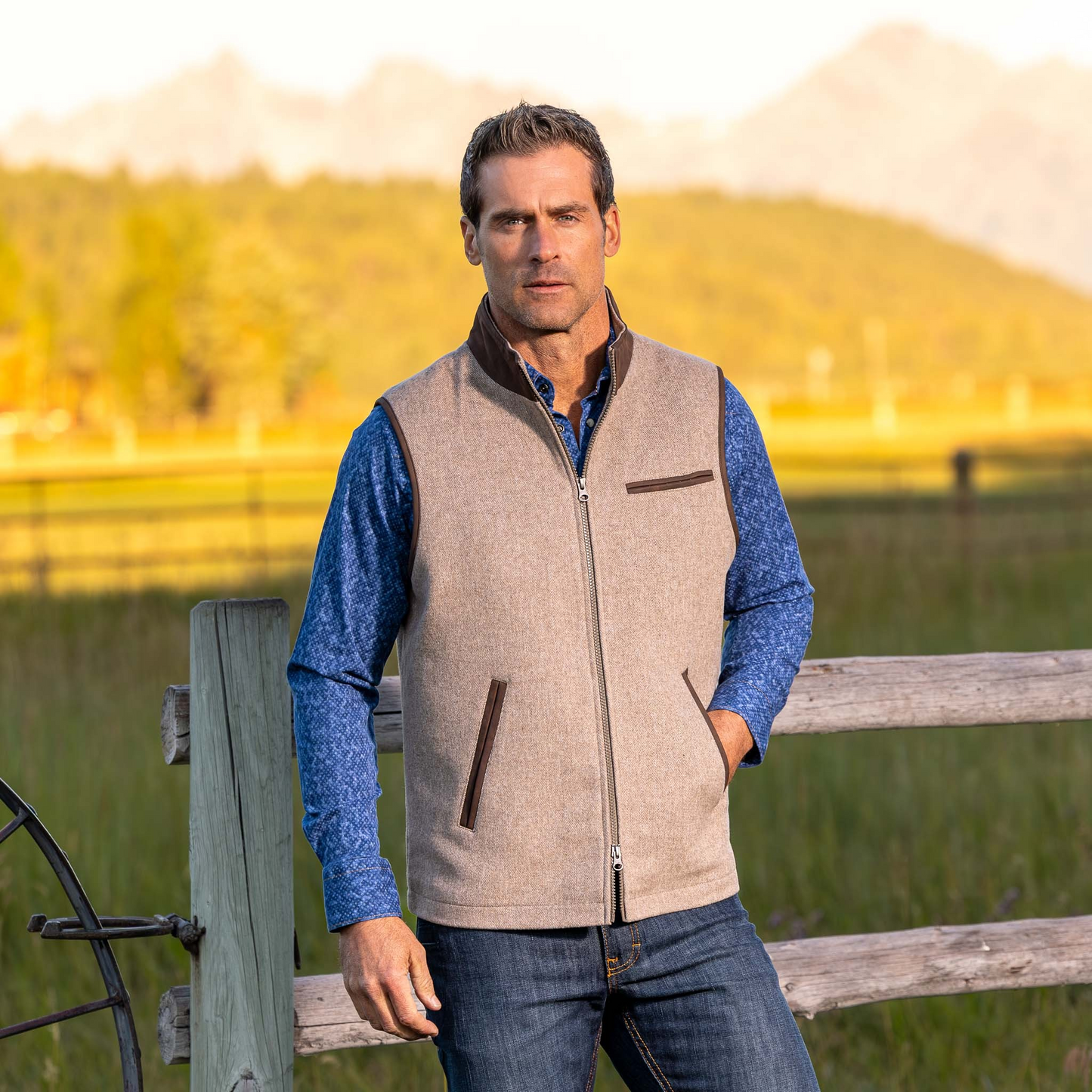 MADISON CREEK OATMEAL MCKINNEY VEST