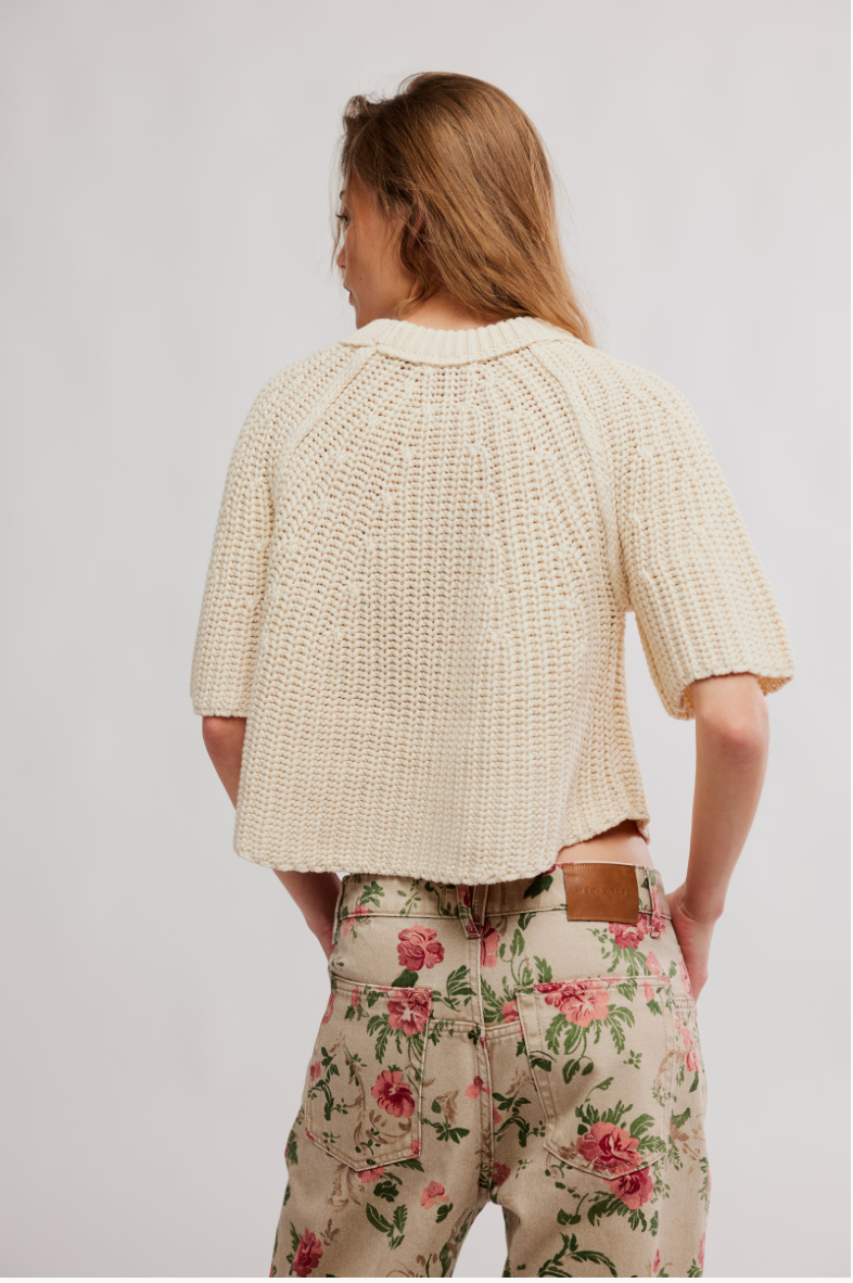 WHISPER WHITE AMY SWEATER TEE