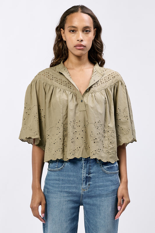 DEAR JOHN OLIVE BRANCH ELODIA TOP