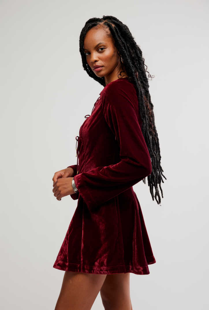 CABERNET LINNEY VELVET MINI