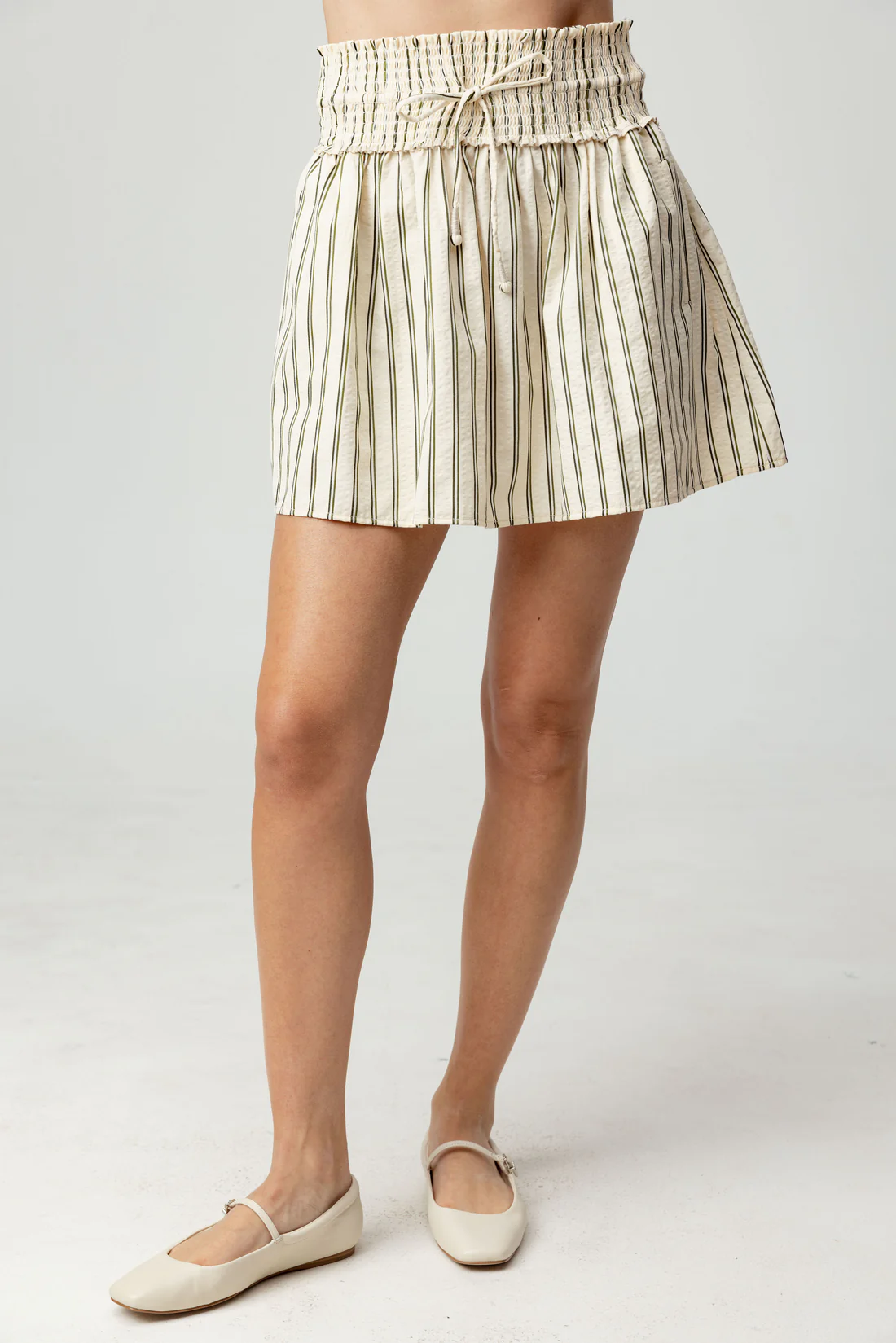 SUNDAYS FARO STRIPE IONA SKIRT